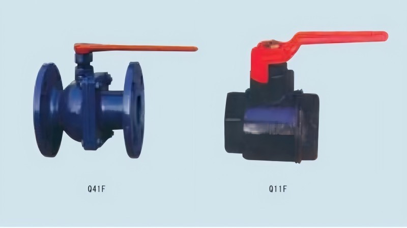 Katup bola besi cor Q41F-16, Q11F-16
   